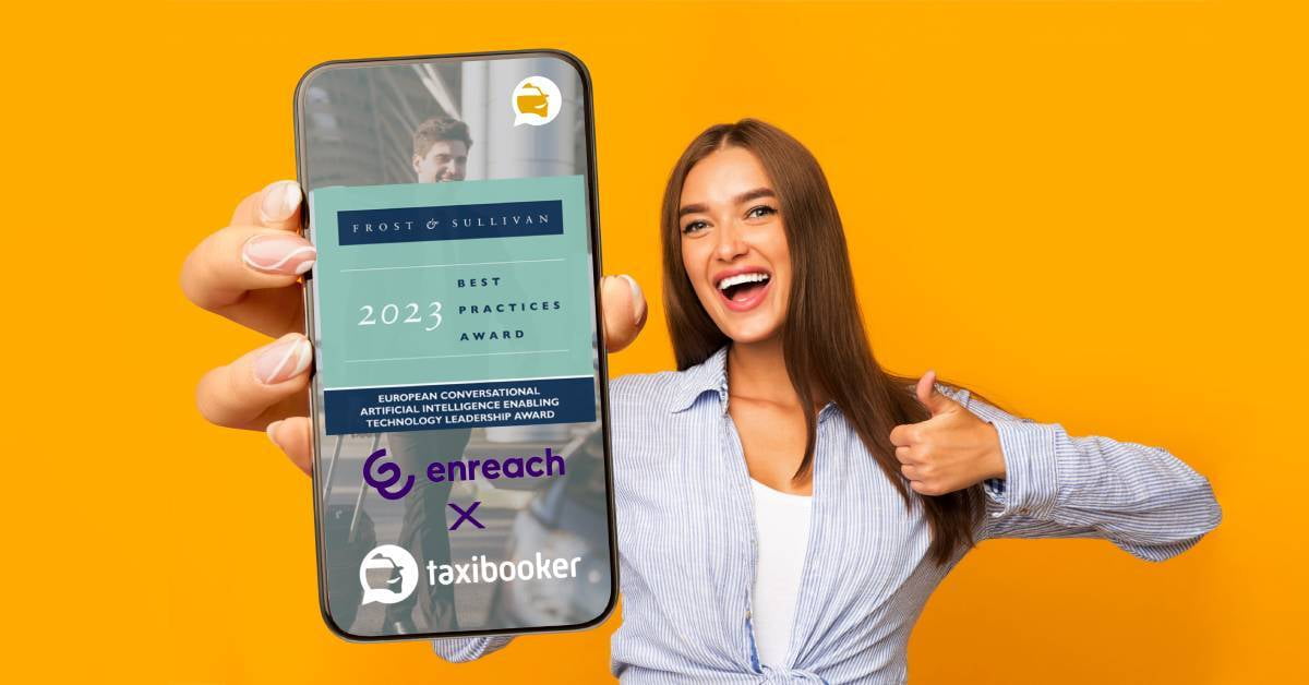 Taxibooker and Enreach receive Enabling Technology Leadership Award from Frost & Sullivan
